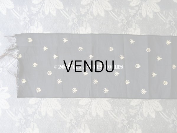 画像5: 19世紀 アンティーク 幅広 シルク製 リボン 蜂 40cm 　 (5)