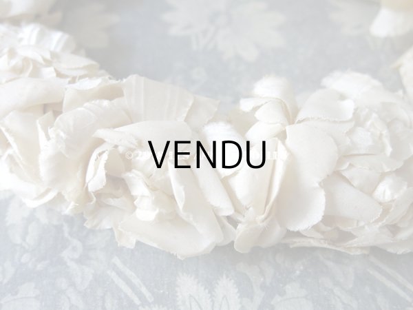 画像9: 1900年代 アンティーク 薔薇のヘッドリース ティアラ (9)