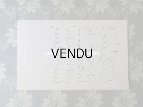 画像8: 1900年代 アンティーク  スパンコールのサンプラー Paillettes au Coq  (8)