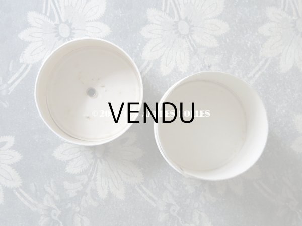 画像6: アンティーク ボンマルシェの糸箱 スレッドケース ポワイト＆ゴールド - AU BON MARCHE - (6)