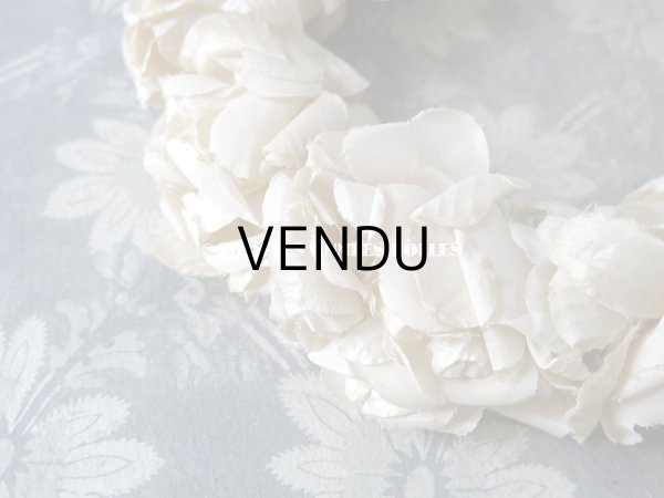 画像4: 1900年代 アンティーク 薔薇のヘッドリース ティアラ (4)