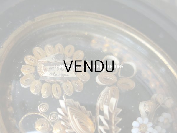 画像6: 19世紀 アンティーク ルリケール　聖遺物のガラスフレーム  聖人の遺品 (6)