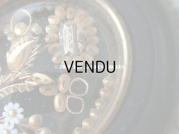 画像5: 19世紀 アンティーク ルリケール　聖遺物のガラスフレーム  聖人の遺品 (5)