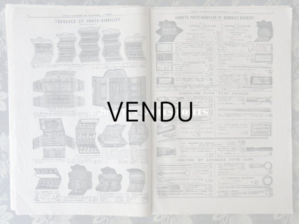 画像3: アンティーク プランタンのカタログ　メスルリー＆パスマントリー CATALOGUE SPECIAL DE MERCERIE - AU PRINTEMPS - 10 (3)