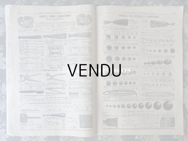 画像8: アンティーク プランタンのカタログ　メスルリー＆パスマントリー CATALOGUE SPECIAL DE MERCERIE - AU PRINTEMPS - 10 (8)