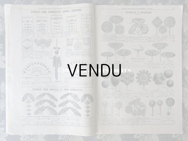 画像5: アンティーク プランタンのカタログ　メスルリー＆パスマントリー CATALOGUE SPECIAL DE MERCERIE - AU PRINTEMPS - 10 (5)