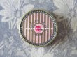 画像3: アンティーク パフ付 小さなパウダーボックス POUDRE NILDE PARIS (3)