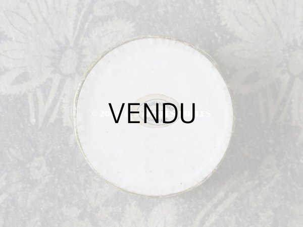 画像4: アンティーク パフ付 小さなパウダーボックス POUDRE NILDE PARIS (4)