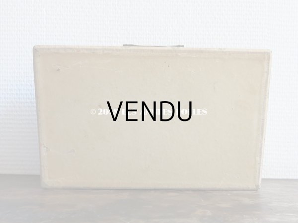 画像6: 1900年代 アンティーク 薔薇の花かご  カルトナージュボックス　レース入れ チェストの引き出し　DENTELLE (6)