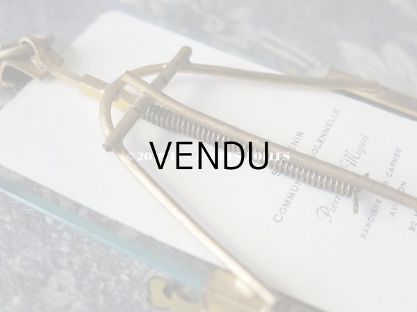 画像6: アンティーク フォトフレーム モノグラムのメダイヨン ロカイユ装飾 (6)