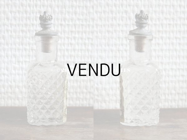 画像4: アンティーク 王冠の栓 パフュームボトル EXTRAIT CONCENTRE - G.LEMOINE PARIS - (4)