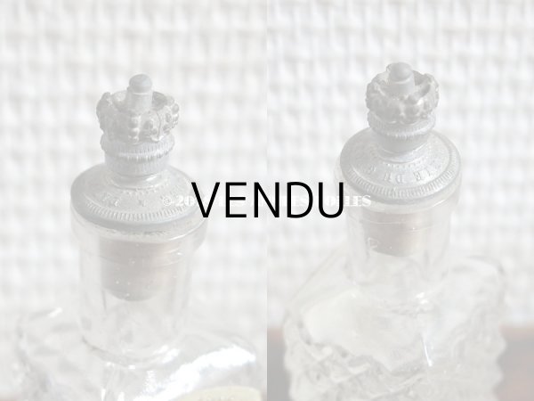 画像5: アンティーク 王冠の栓 パフュームボトル EXTRAIT CONCENTRE - G.LEMOINE PARIS - (5)