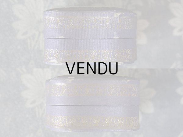 画像9: アンティーク パウダーボックス POUDRE DE RIZ PRIMA VIOLETA - BOURJOIS PARIS - (9)