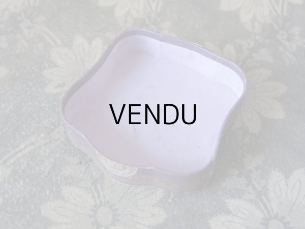 画像8: アンティーク パウダーボックス POUDRE DE RIZ PRIMA VIOLETA - BOURJOIS PARIS - (8)