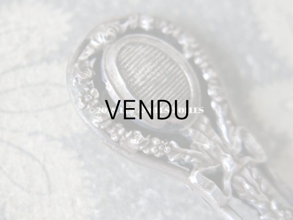 画像6: 1900年代 アンティーク シーリングスタンプ リボンと花のガーランド　【 MA 】 (6)