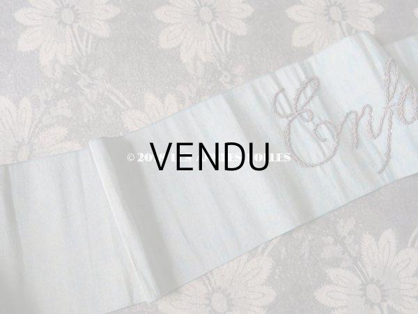 画像6: アンティーク メタル刺繍のリボン 聖母マリアの子供　ENFANT DE MARIE  (6)