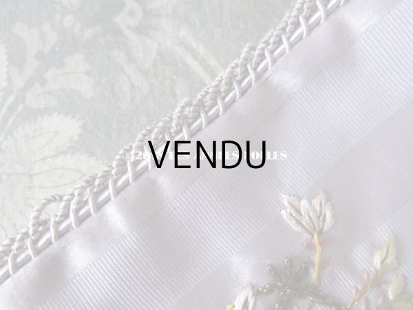 画像6: アンティーク ショコラティエ BOISSIERのお菓子袋  シルク製 - BOISSIER PARIS - (6)