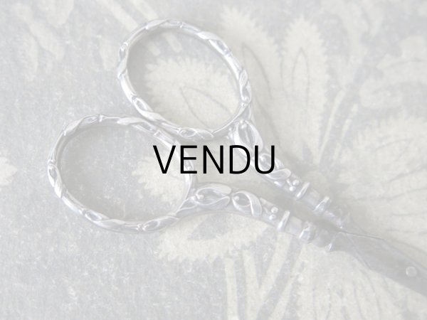 画像12: 1900年代 アンティーク シルバー製 ヤドリギの裁縫道具セット  (12)