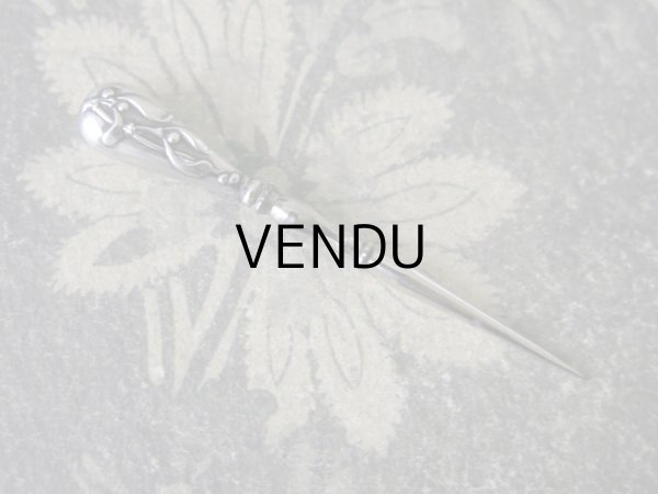 画像7: 1900年代 アンティーク シルバー製 ヤドリギの裁縫道具セット  (7)