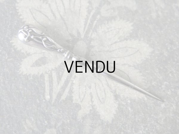 画像8: 1900年代 アンティーク シルバー製 ヤドリギの裁縫道具セット  (8)