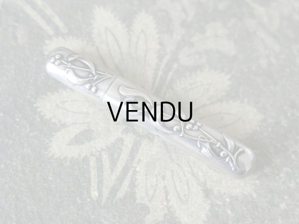 画像5: 1900年代 アンティーク シルバー製 ヤドリギの裁縫道具セット  (5)