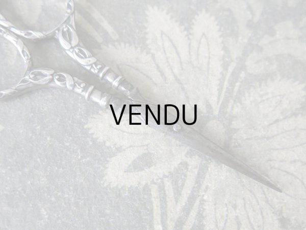 画像13: 1900年代 アンティーク シルバー製 ヤドリギの裁縫道具セット  (13)