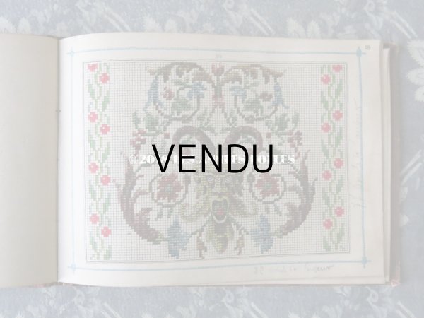 画像10: アンティーク タペストリーの図案帳 MANUELE DE TAPISSERIES - N.ALEXANDRE&CIE.EDITEURS,PARIS - (10)