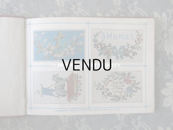 画像3: アンティーク タペストリーの図案帳 MANUELE DE TAPISSERIES - N.ALEXANDRE&CIE.EDITEURS,PARIS - (3)