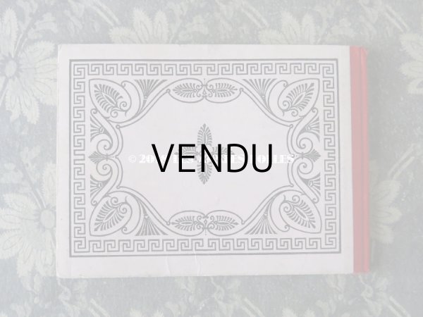 画像2: 19世紀末 アンティーク クロスステッチ & イニシャル モノグラムの刺繍図案帳 MANUELE DE MARQUES & BRODERIES N 165 - N.ALEXANDRE&CIE - (2)