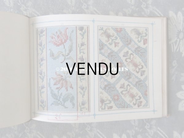 画像7: アンティーク タペストリーの図案帳 MANUELE DE TAPISSERIES - N.ALEXANDRE&CIE.EDITEURS,PARIS - (7)