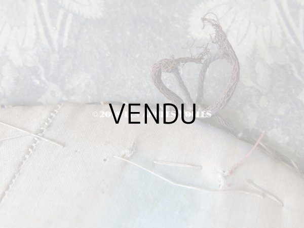 画像3: アンティーク リボン刺繍のフォトフレーム 薔薇の花かご＆薔薇とリボンのガーランド (3)