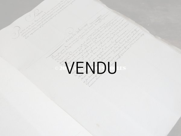 画像8: 1684年 アンティーク　古文書の大きな冊子 (8)