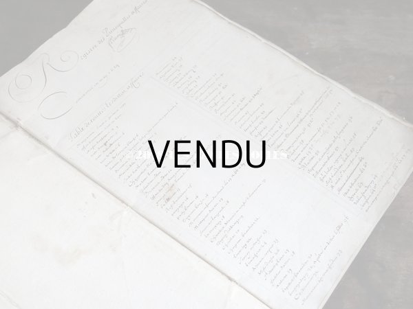 画像6: 1684年 アンティーク　古文書の大きな冊子 (6)