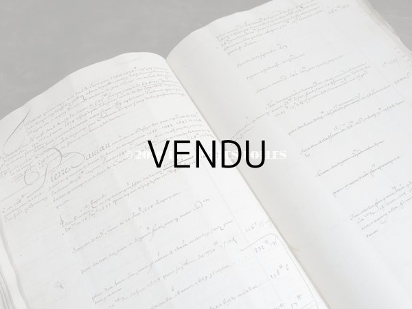 画像10: 1684年 アンティーク　古文書の大きな冊子 (10)