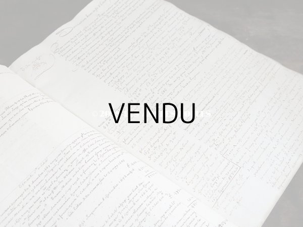 画像7: 1684年 アンティーク　古文書の大きな冊子 (7)