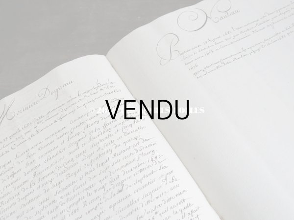 画像9: 1684年 アンティーク　古文書の大きな冊子 (9)