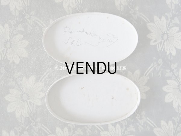 画像8: 19世紀 アンティーク チョコレートの紙箱 薔薇模様 (8)