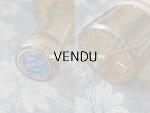 画像5: アンティーク パフュームボトル 薔薇のガーランド EAU DE COLOGNE RUSSE - PARFUMERUE G.OSTER PARIS - (5)