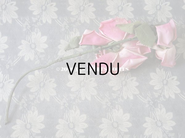 画像3: 19世紀末 アンティーク  一輪の薔薇のコサージュ (3)