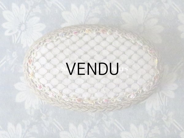 画像7: アンティーク　ロココトリム & レース のお菓子箱　 (7)