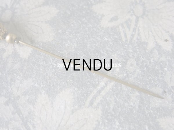 画像5: 【クリスマスセール2018対象外】 1900年代 アンティーク ハットピン エパングル  (5)