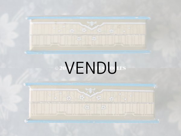 画像6: アンティーク ラングドシャのお菓子箱  LANGUES AU CAFE (6)