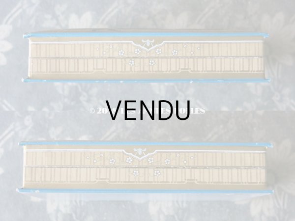 画像5: アンティーク ラングドシャのお菓子箱  LANGUES AU CAFE (5)