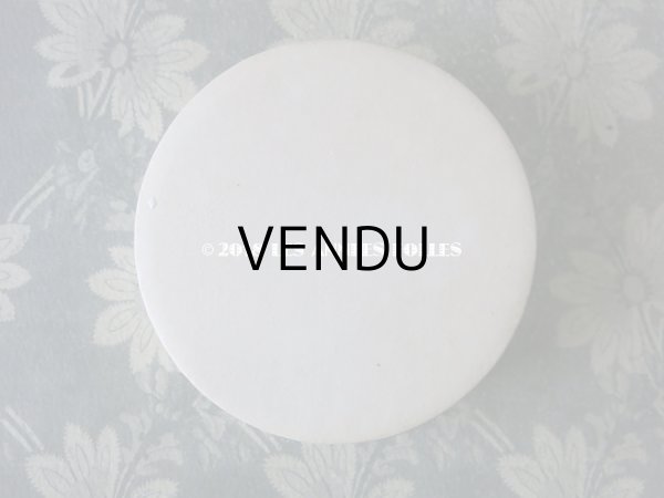 画像7:  【クリスマスセール2018対象外】 アンティーク ワックスフラワー付　ドラジェのお菓子箱 バテム レースペーパー付 (7)