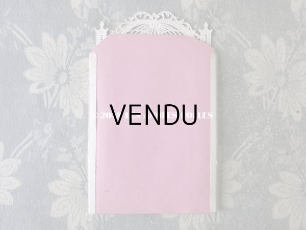 画像6: アンティーク  初聖体の立体カニヴェ コミュ二オンの少女  (6)