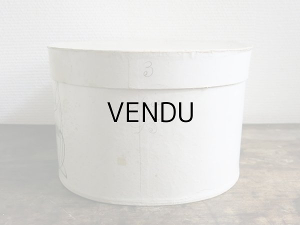 画像8: アンティーク ハットボックス  (8)