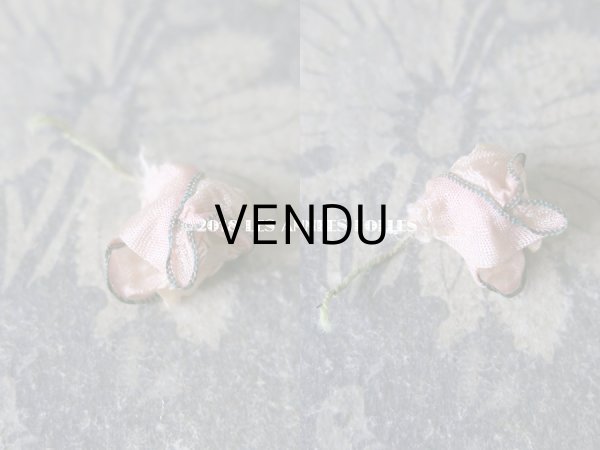 画像4: アンティーク ロココ調 淡いピンクの薔薇のモチーフのセット (4)