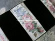 画像3: 19世紀 アンティーク シルク製 薔薇のぼかし織 ＆ ベルベットの幅広リボン 8.1cm幅  (3)