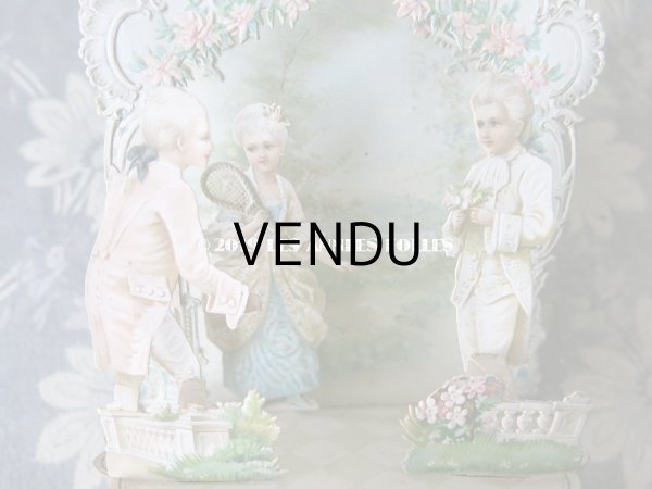 画像5: アンティーク ヴィクトリアン ポップアップ クロモ ロココ調 (5)