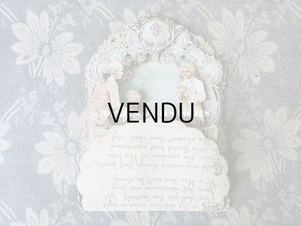 画像3: アンティーク ヴィクトリアン ポップアップ クロモ ロココ調 (3)